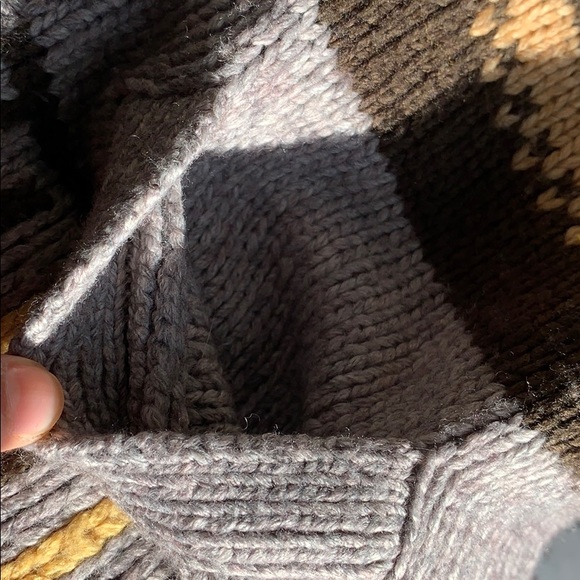 Sparrow Knit Zippered Jacket Size Small - Picture 3 of 5